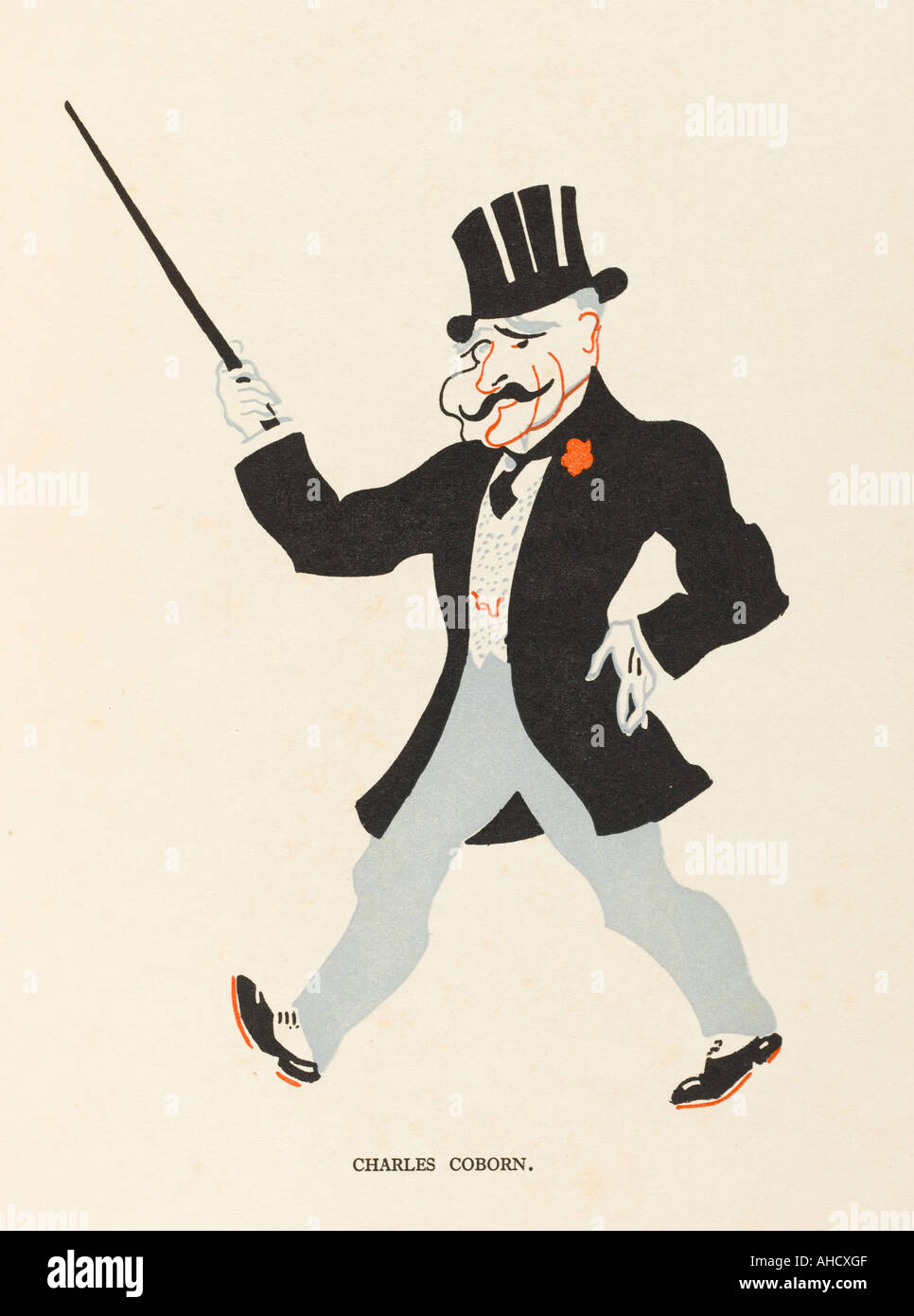 Charlie Coborn E Pyke Banque D'Images