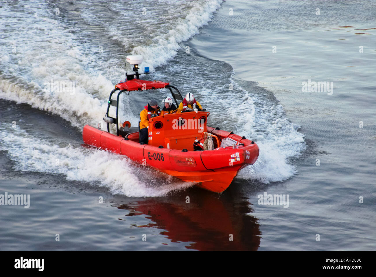 Sauveteur RNLI lifeboat garde-côtes Angleterre Grande-bretagne Royaume-Uni UK Banque D'Images