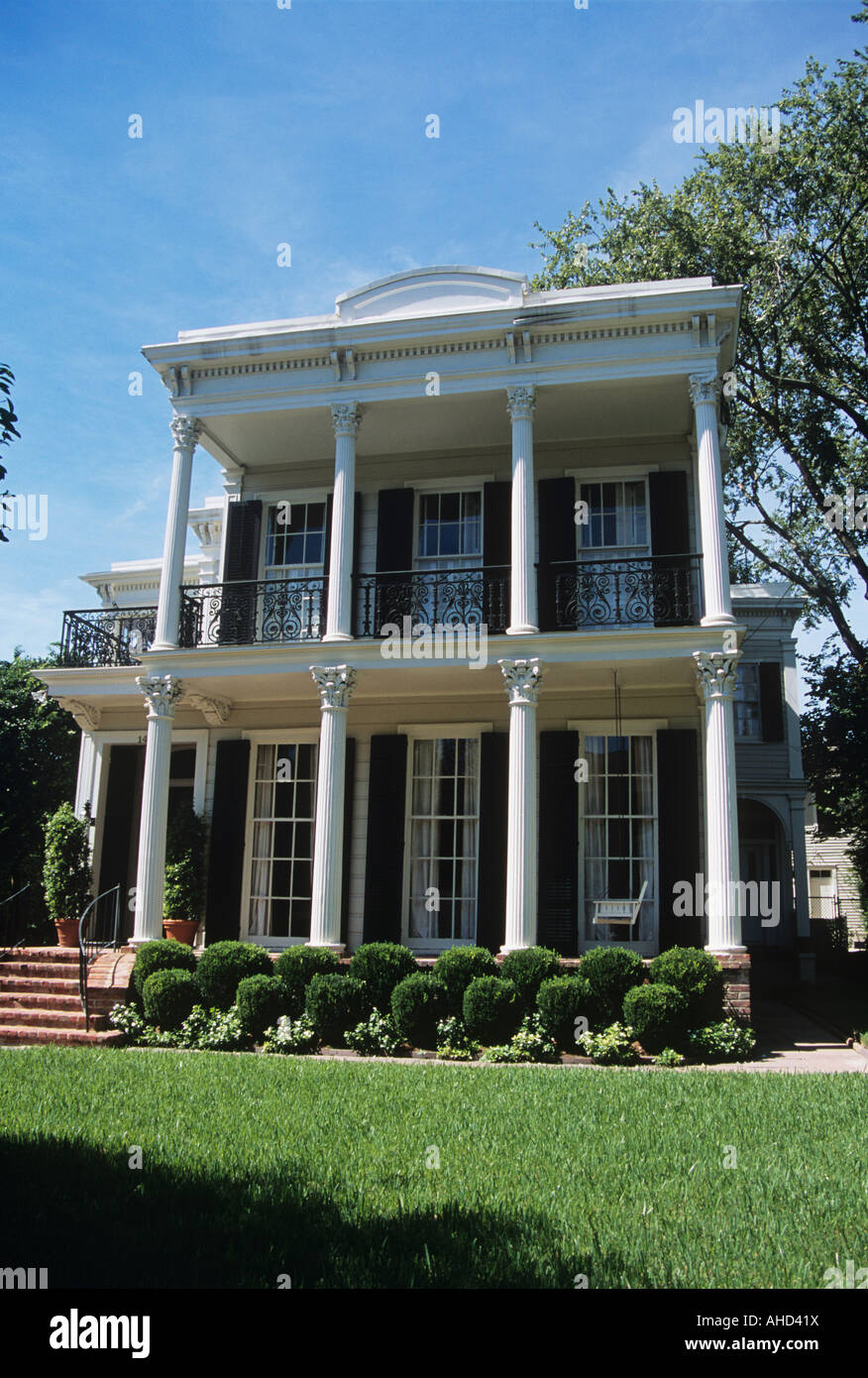 Maison dans le quartier des Jardins, La Nouvelle-Orléans, Louisiane, Etats-Unis Banque D'Images
