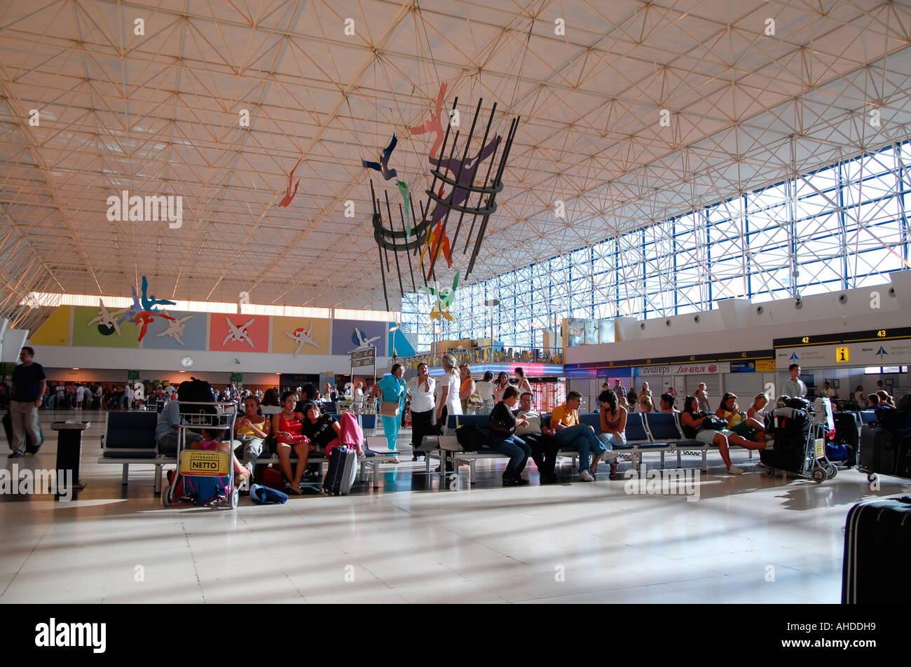 Îles Canaries Las Palmas, Gran Canaria, aéroport, Espagne Photo Stock -  Alamy