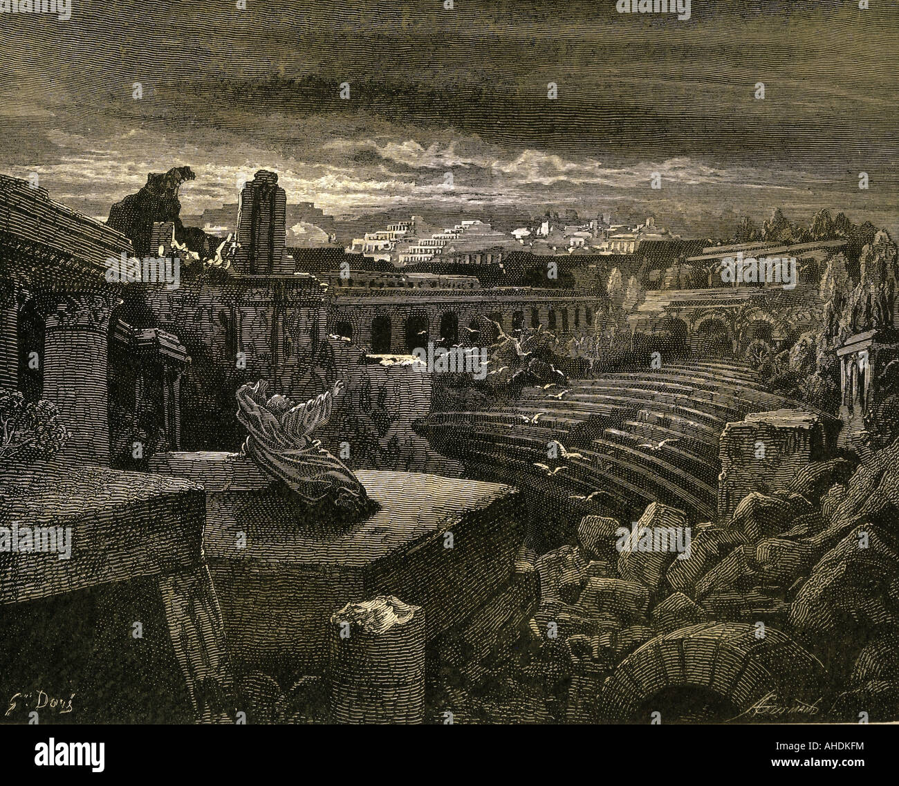 The fall of babylon Banque de photographies et d’images à haute ...