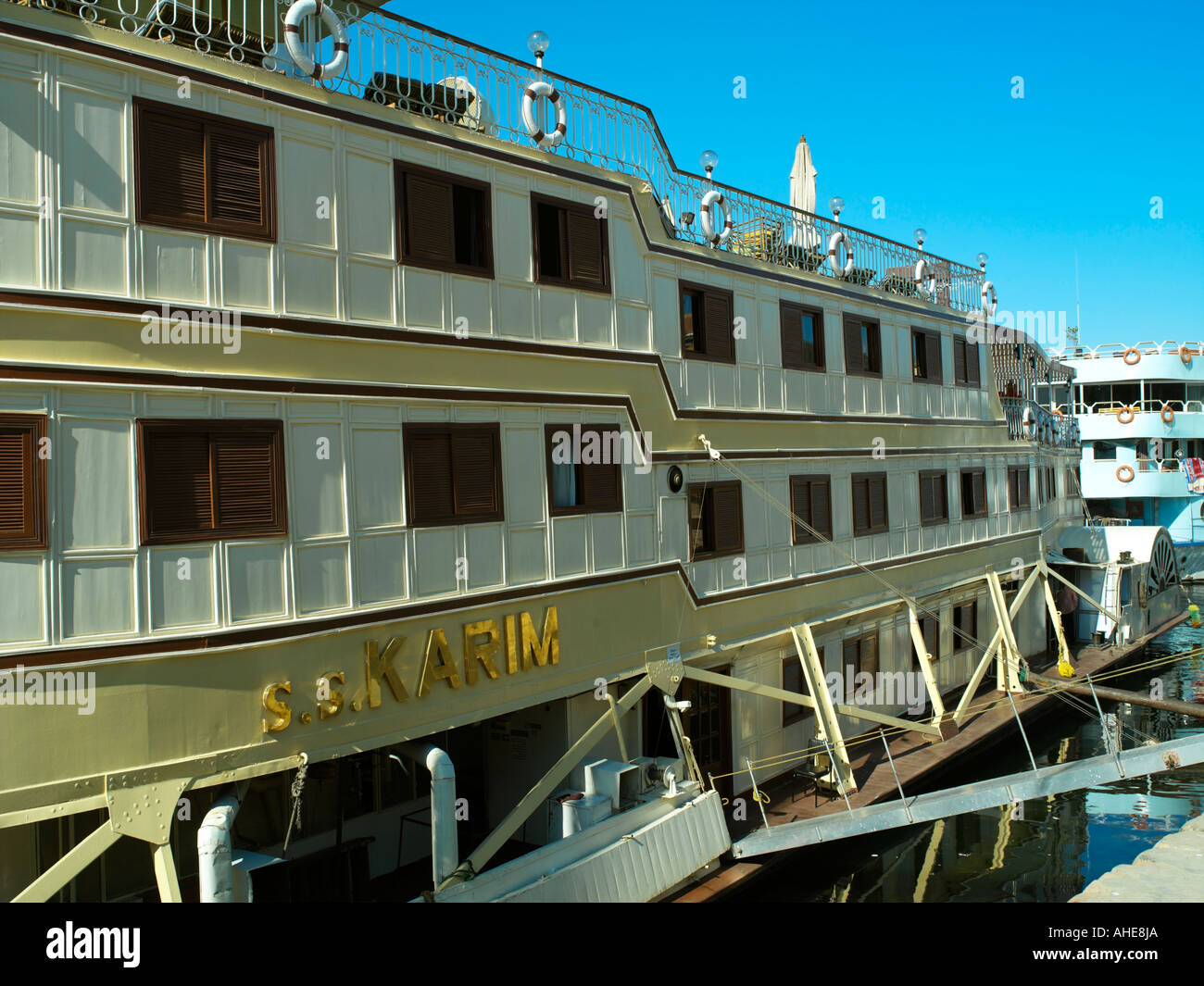 Le Nil à aubes SS Karim Banque D'Images