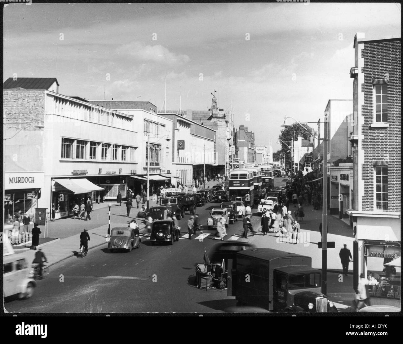 Southampton après-guerre Banque D'Images