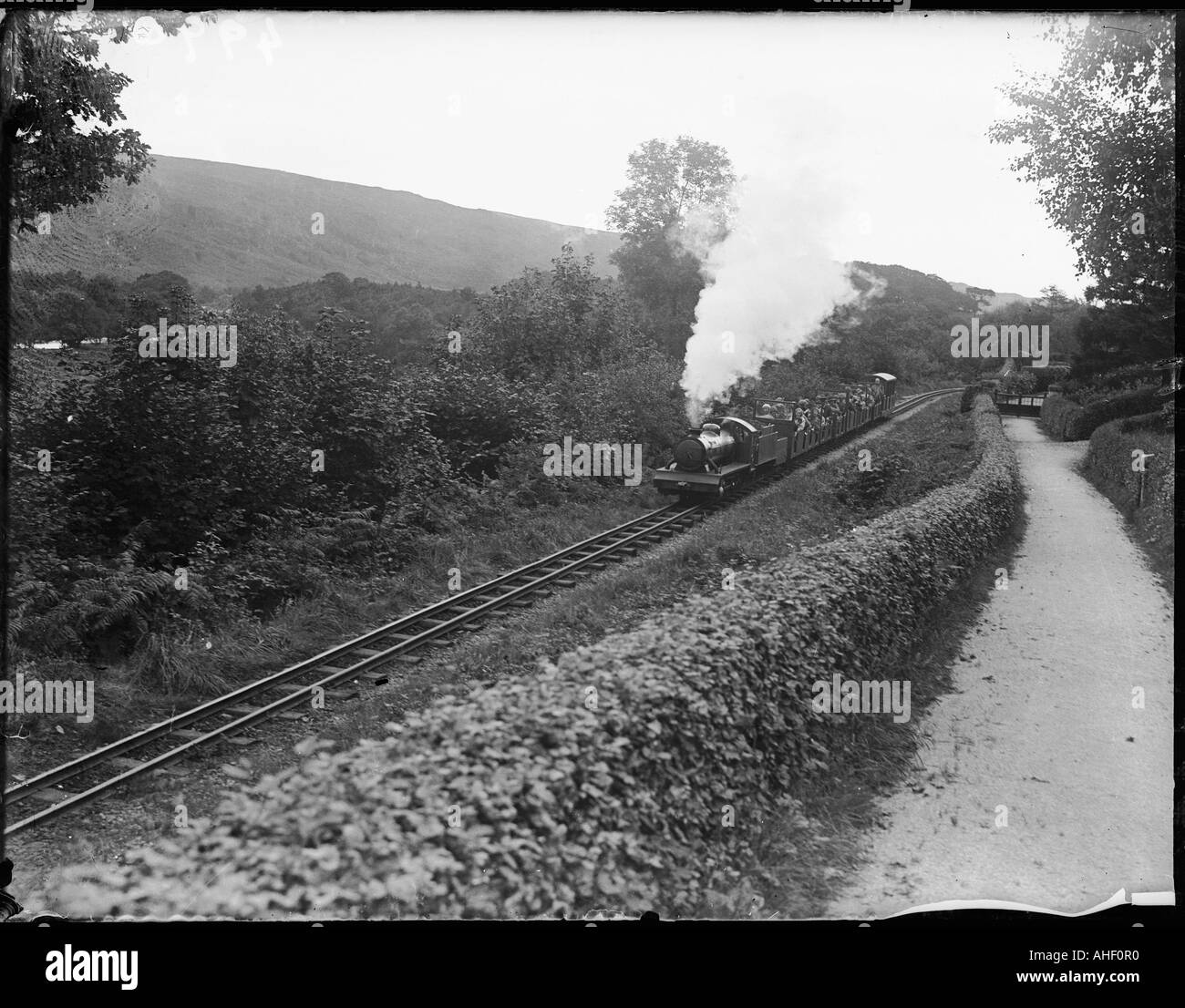 Train lilliputiennes Banque D'Images