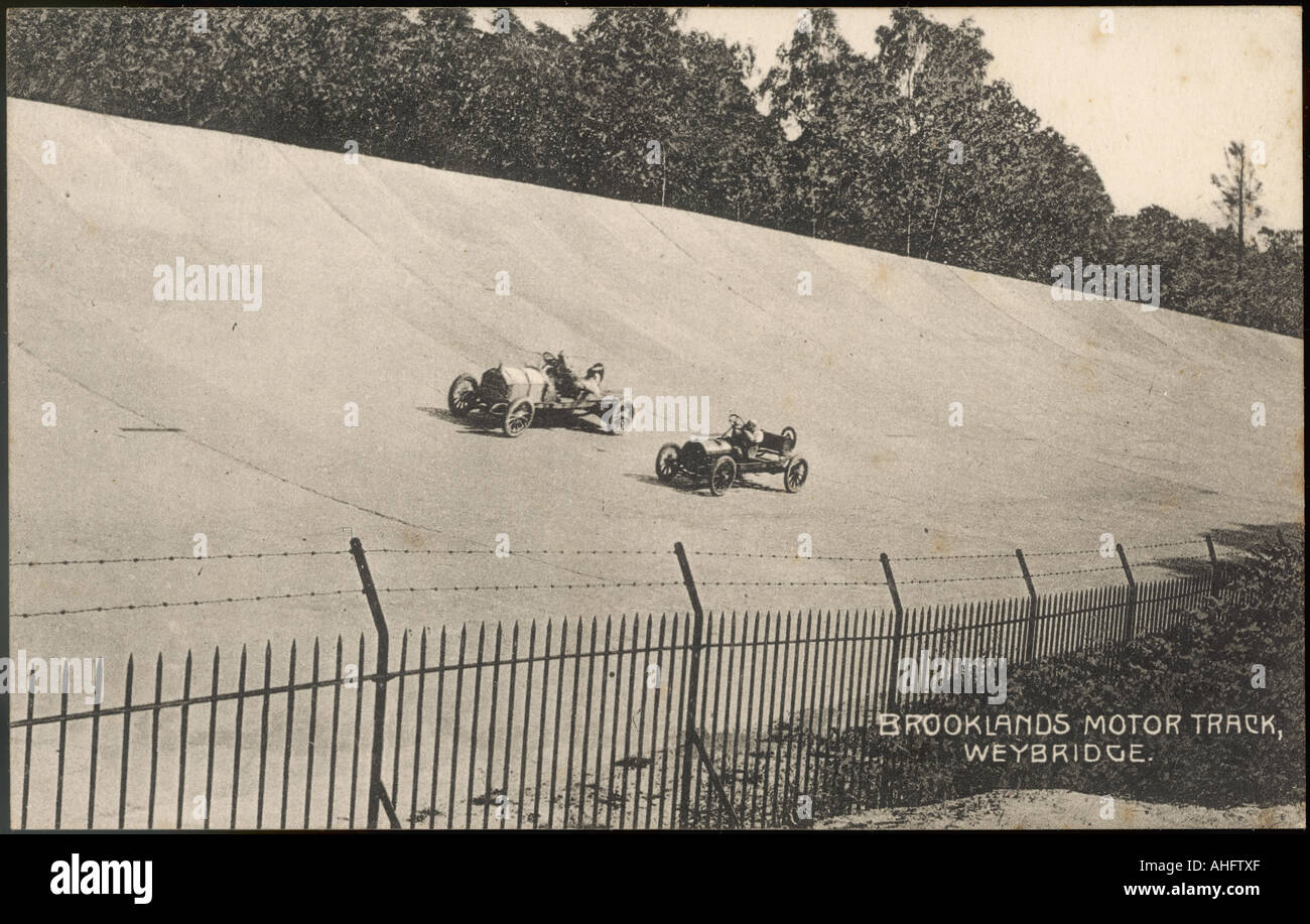 Course à Brooklands Banque D'Images