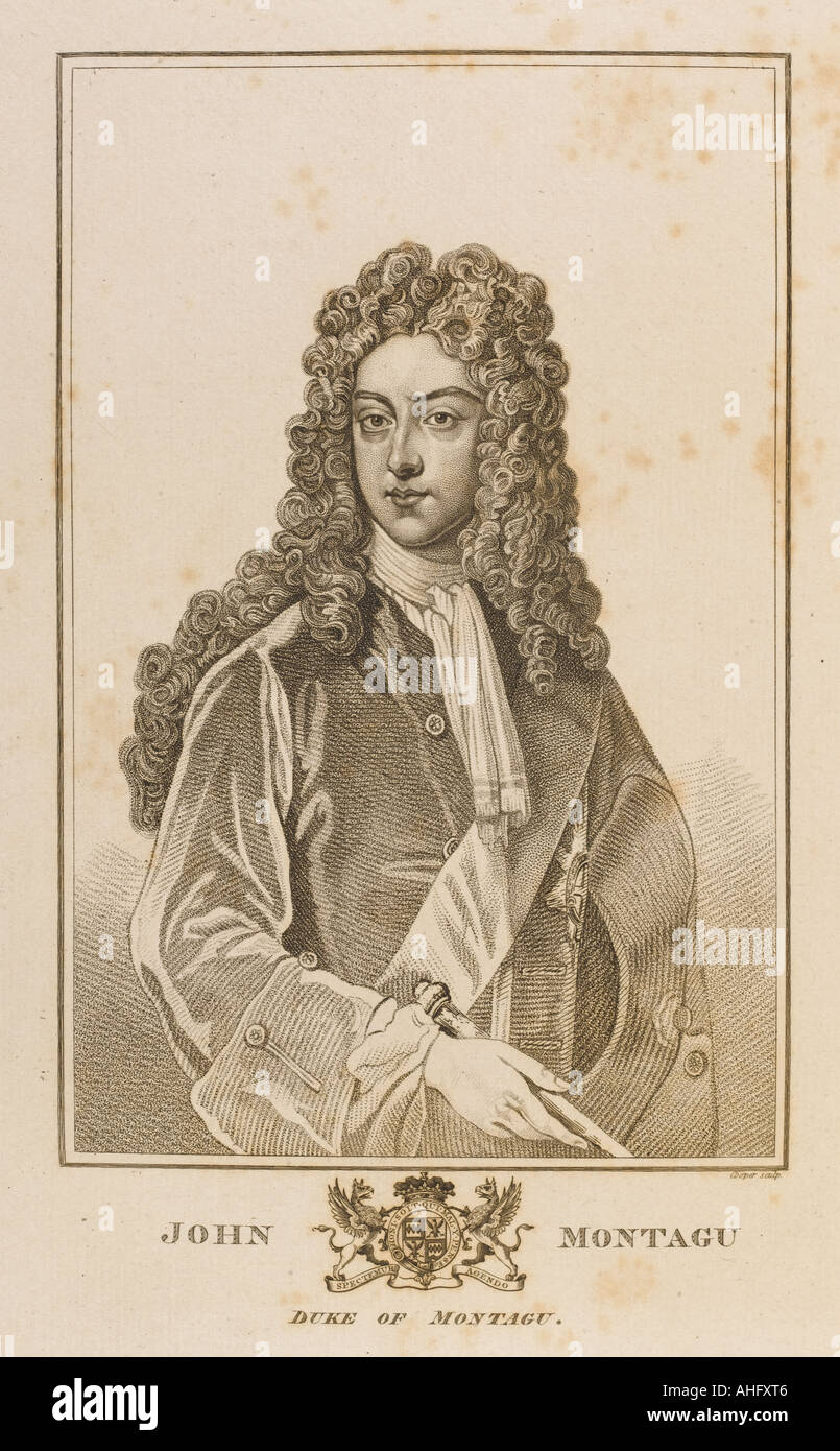 Jean Duc de Montagu Banque D'Images
