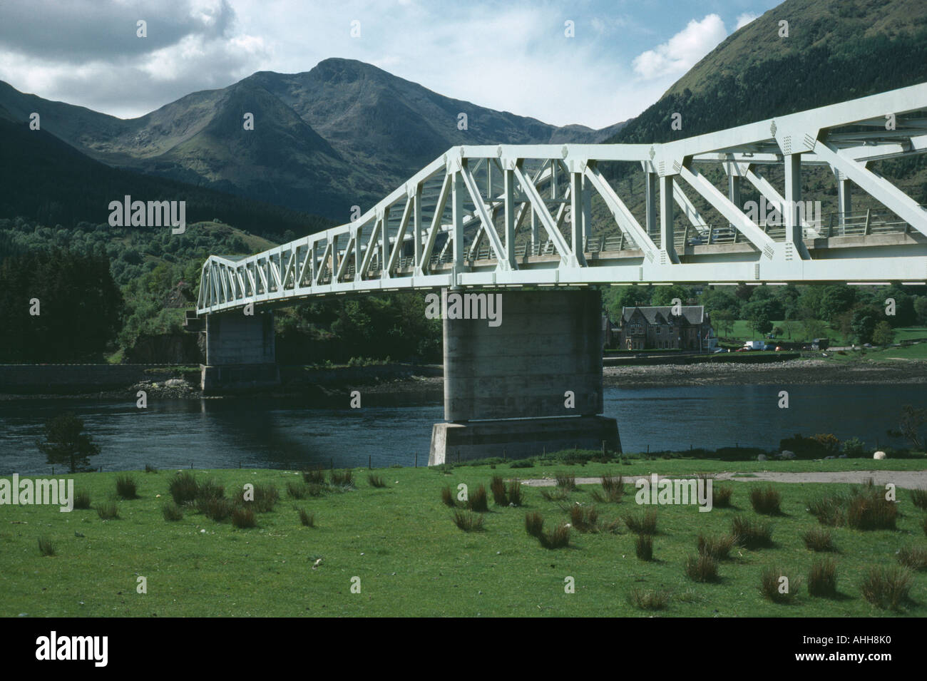 PONTS de fer Banque D'Images