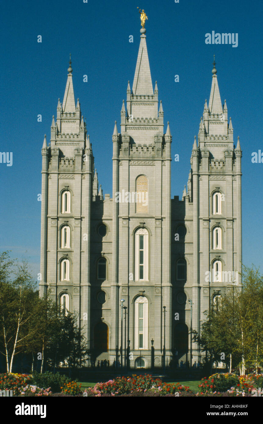 USA Utah Salt Lake City Banque D'Images