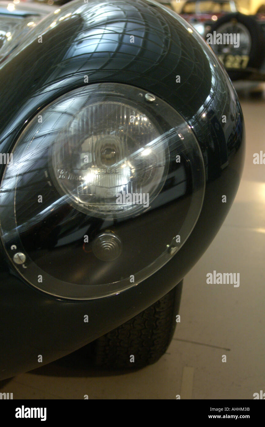 1956 Jaguar D type Le mans winner 1955 et 1957 Banque D'Images