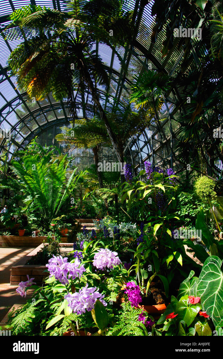 Le bâtiment botanique Balboa Park San Diego Californie Banque D'Images