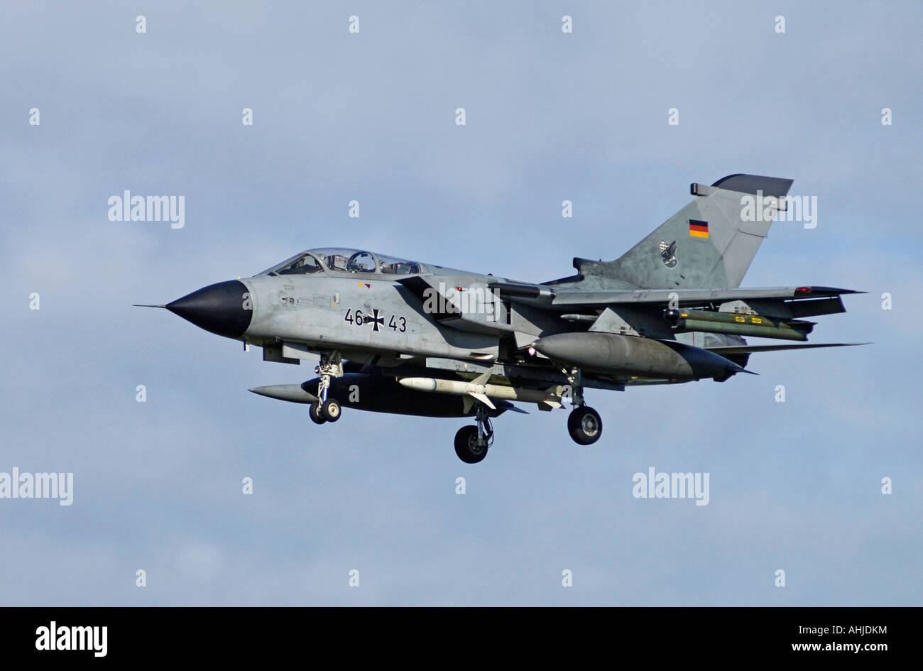 Panavia Tornado allemand IDS/formateur grève ECR2 JaBoG 32 Staffel 321322 Lechfeld (Jagdbombergeschwader Fighter-Bomber Wing) Banque D'Images