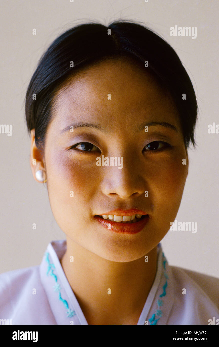 Young Asian Woman Banque D'Images