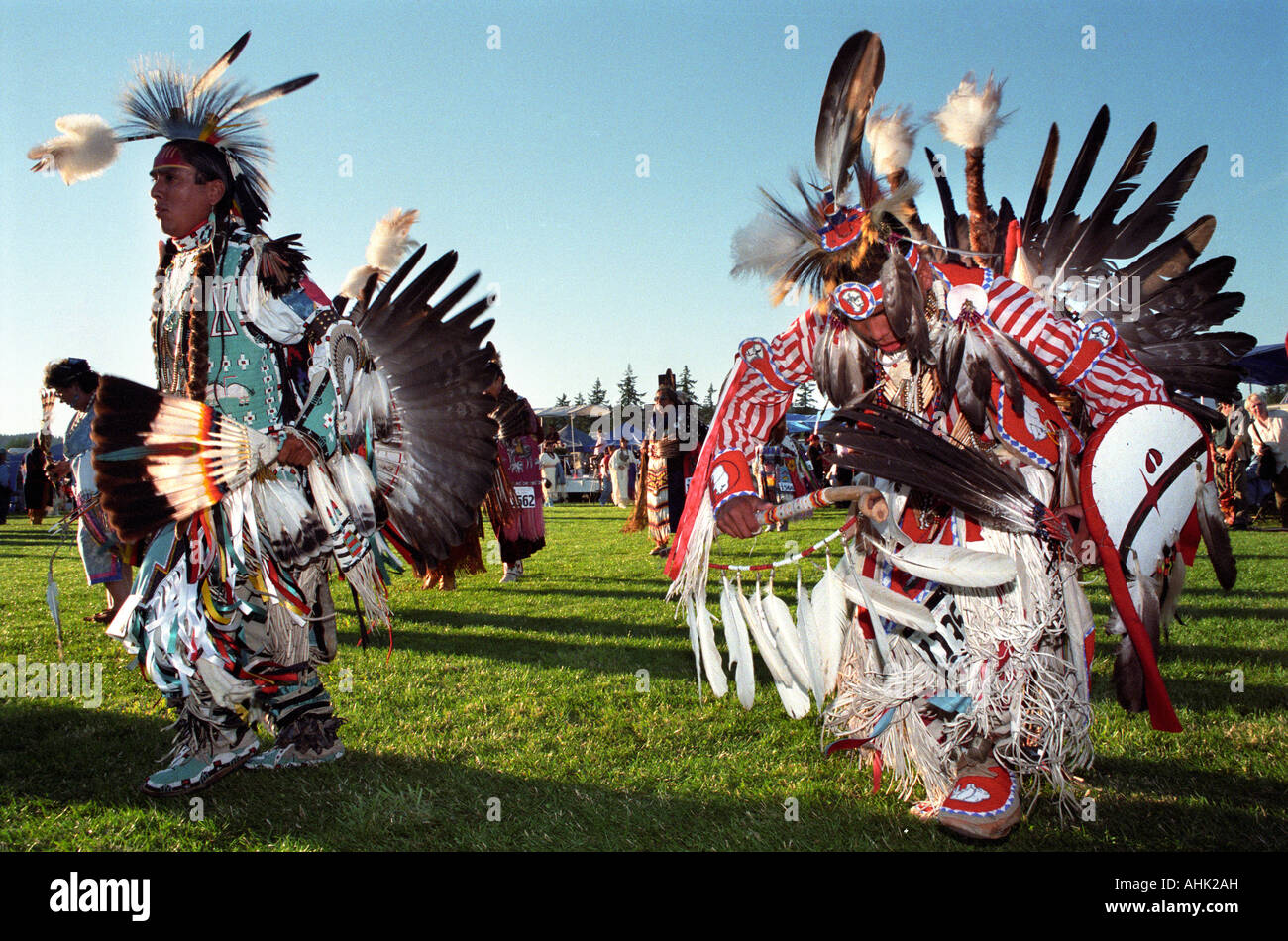 Native American pow wow Banque D'Images
