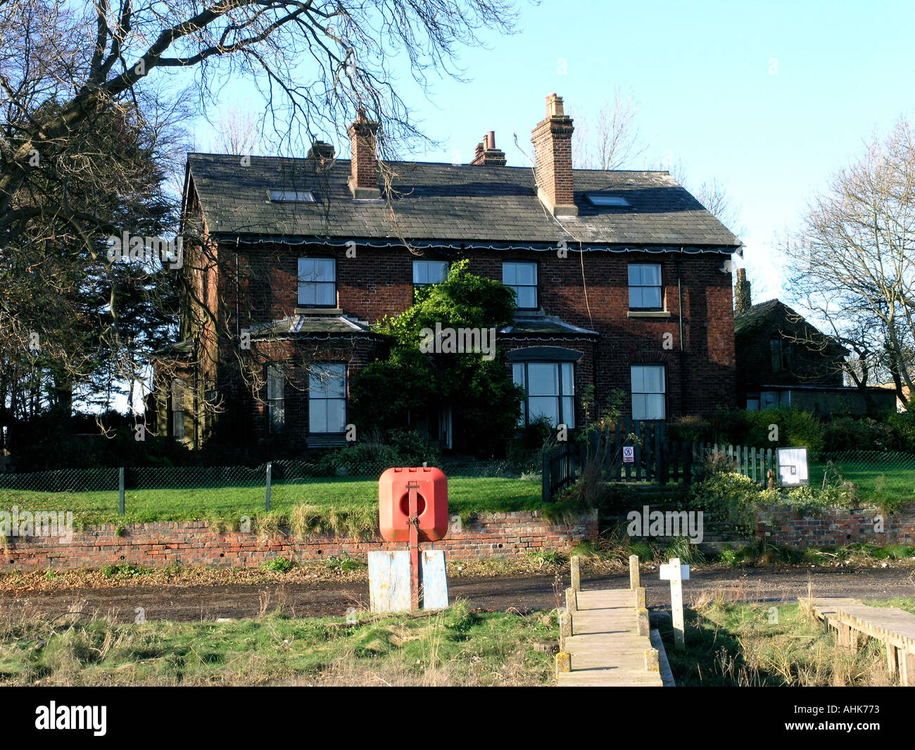 Le River House Country House Hotel and Restaurant Little Thornton Lancashire Banque D'Images