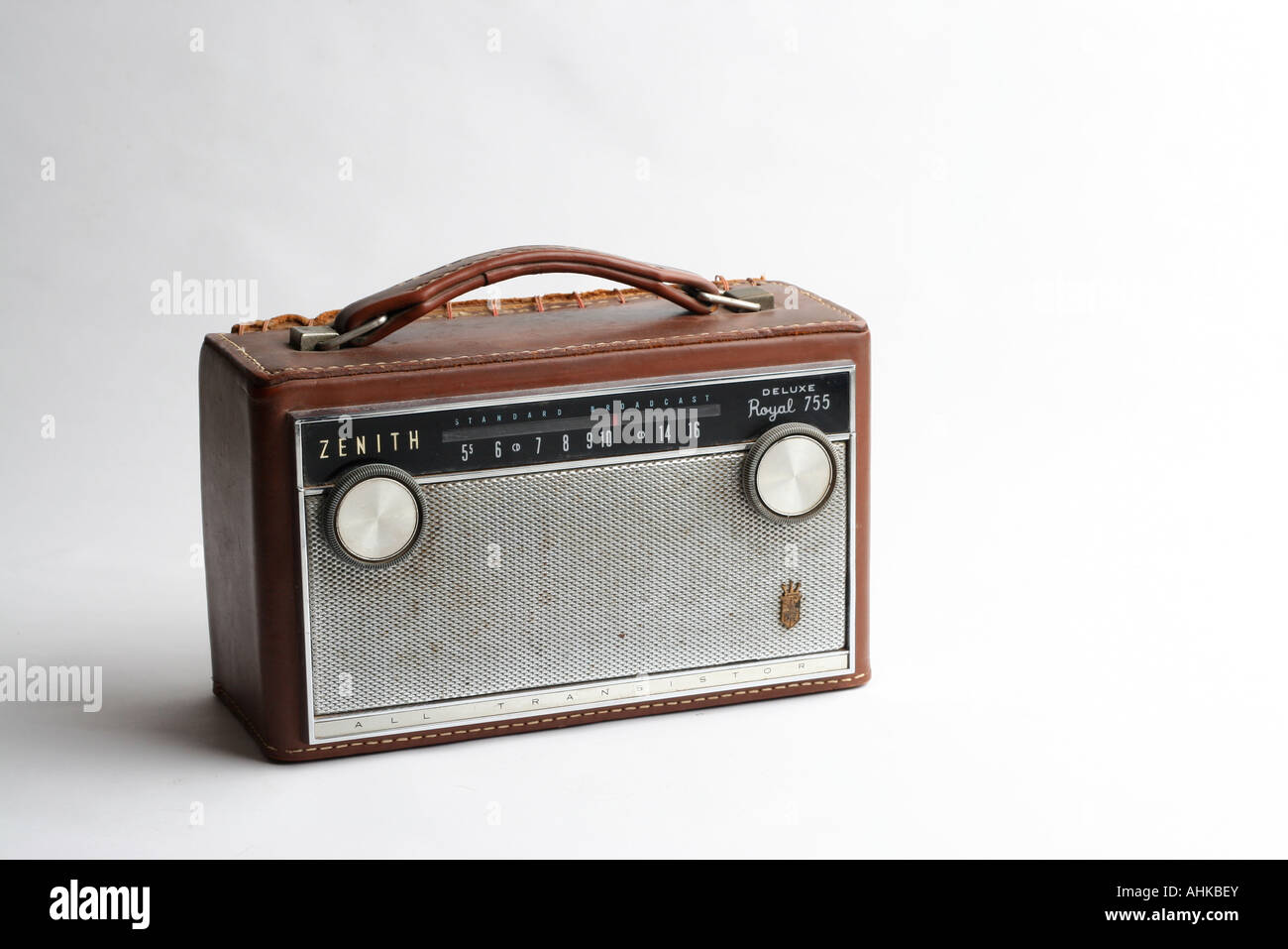 Vintage Zenith Radio AM Banque D'Images