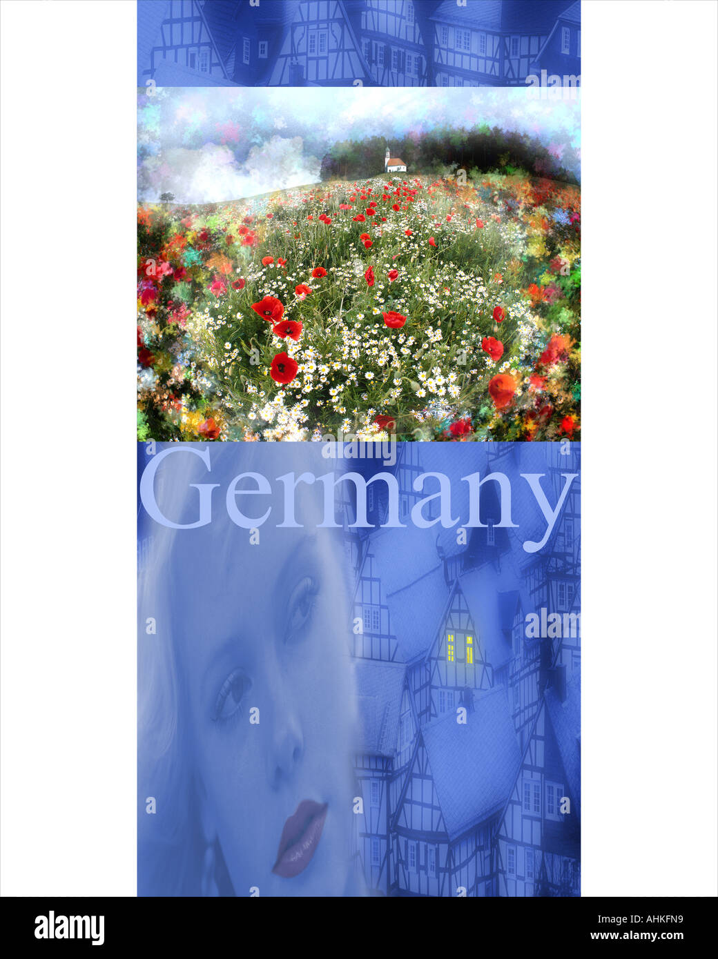 TRAVEL CONCEPT : Allemagne Banque D'Images