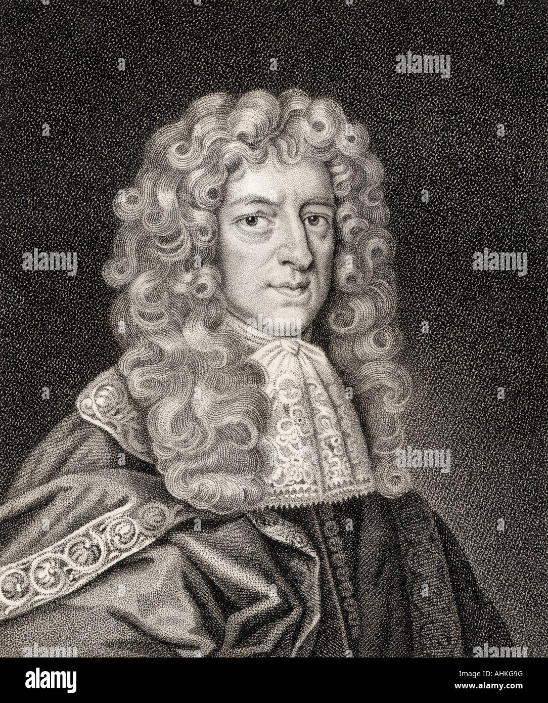 Anthony Ashley Cooper, 3e comte de Shaftesbury, 1671 - 1713. Politicien, philosophe et écrivain anglais. Banque D'Images