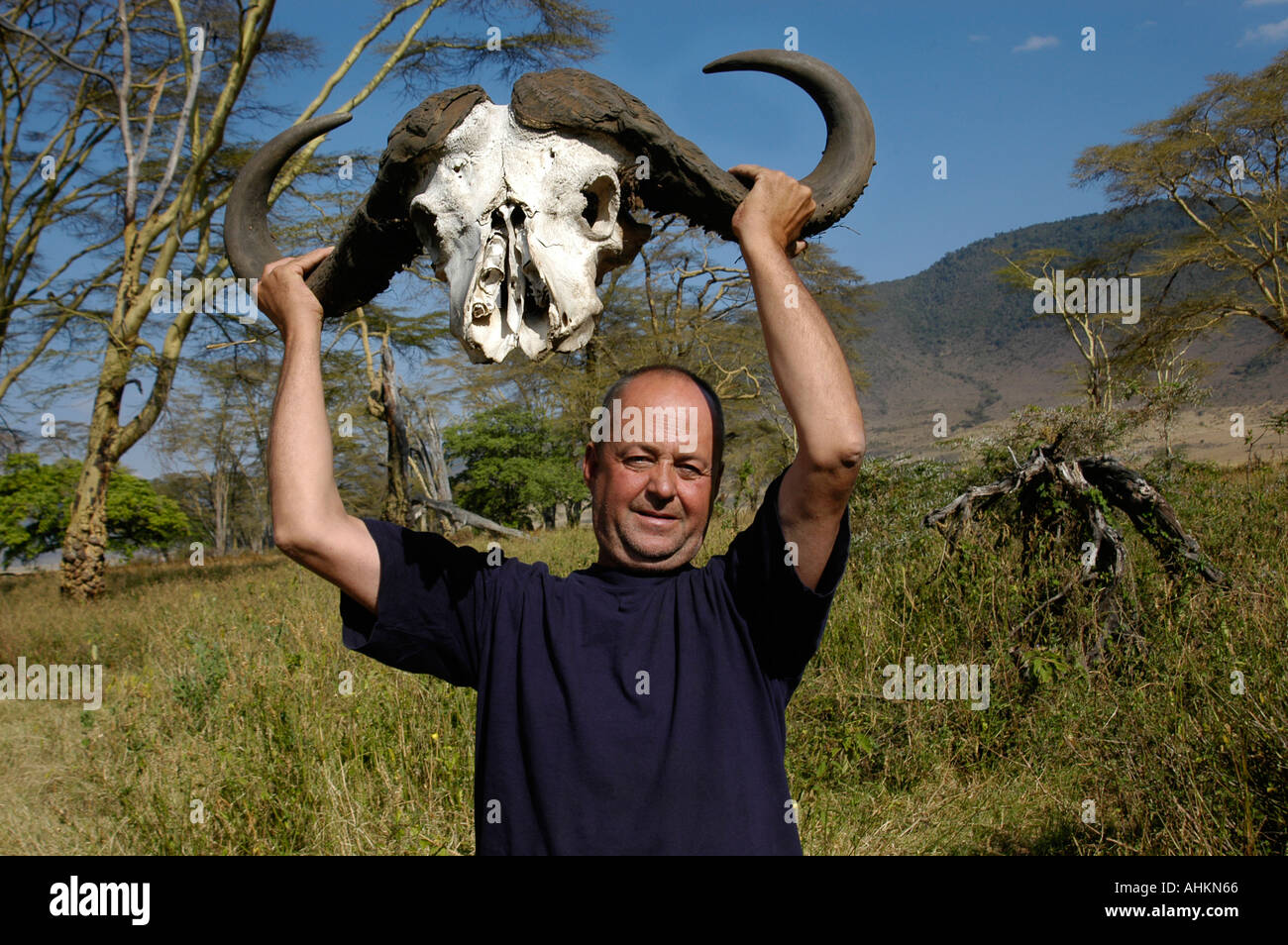 Kenya Tanzanie Safari camping bûcherons camp tente Peter Horree Bull Photo  Stock - Alamy