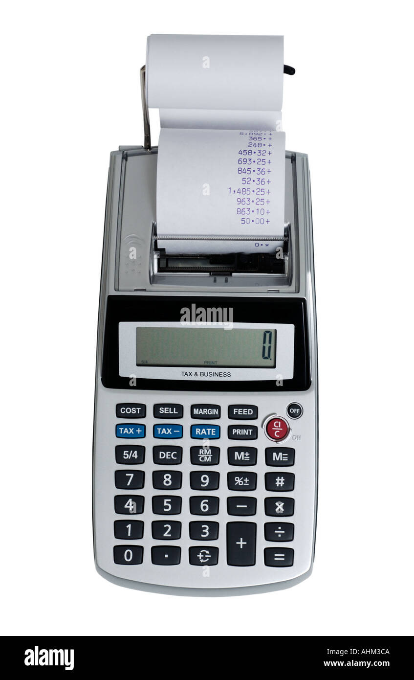 Calculator Banque D'Images