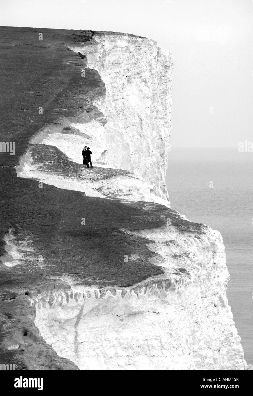 Beachy Head Sept Sœurs Sussex UK Banque D'Images