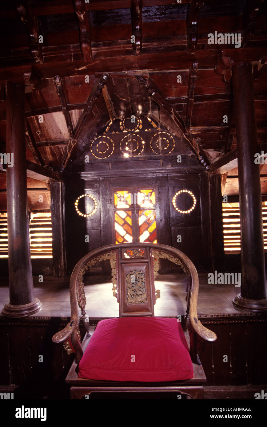 De PADMANABHAPURAM PALACE DELHI DURBAR Banque D'Images