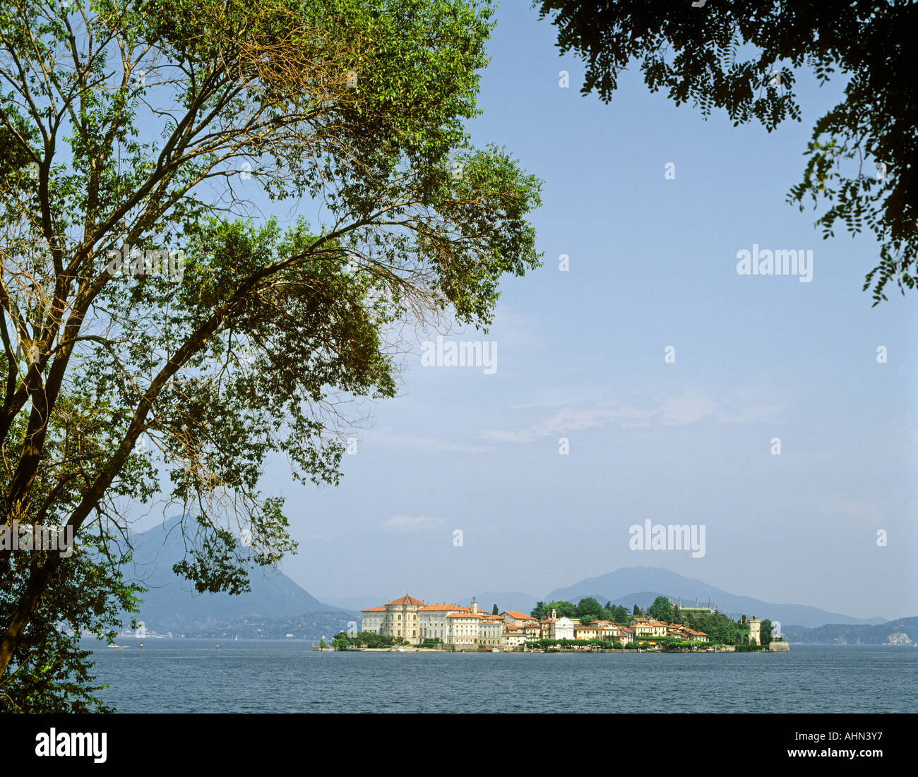 Lac Majeur Italie îles Borromées Isola Bella Banque D'Images