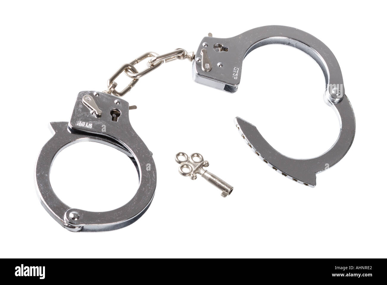 menottes Banque D'Images
