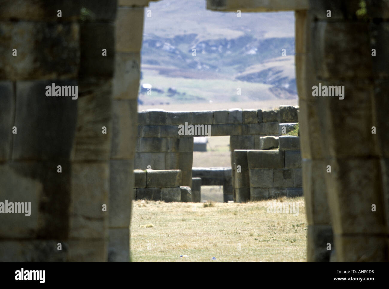 Andes Pérou Amérique du Sud Amérique latine l'archéologie Banque D'Images