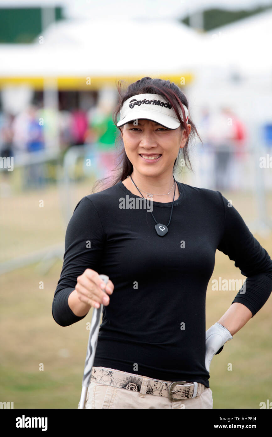 Amy Yang au Royal Lytham pendant l'Womans Weetabix British Open en 2006 Banque D'Images