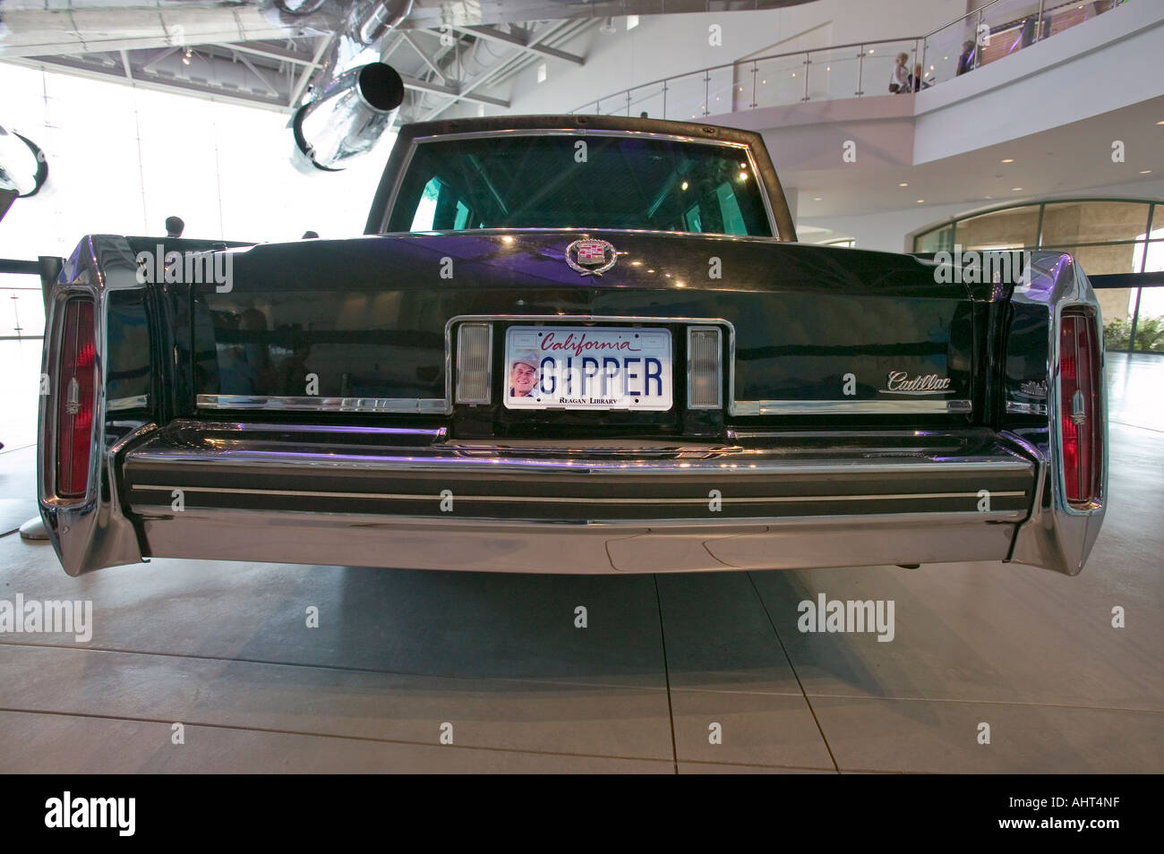 Cortège présidentiel sur l'affichage à la Ronald Reagan Presidential Library and Museum Simi Valley CA Banque D'Images