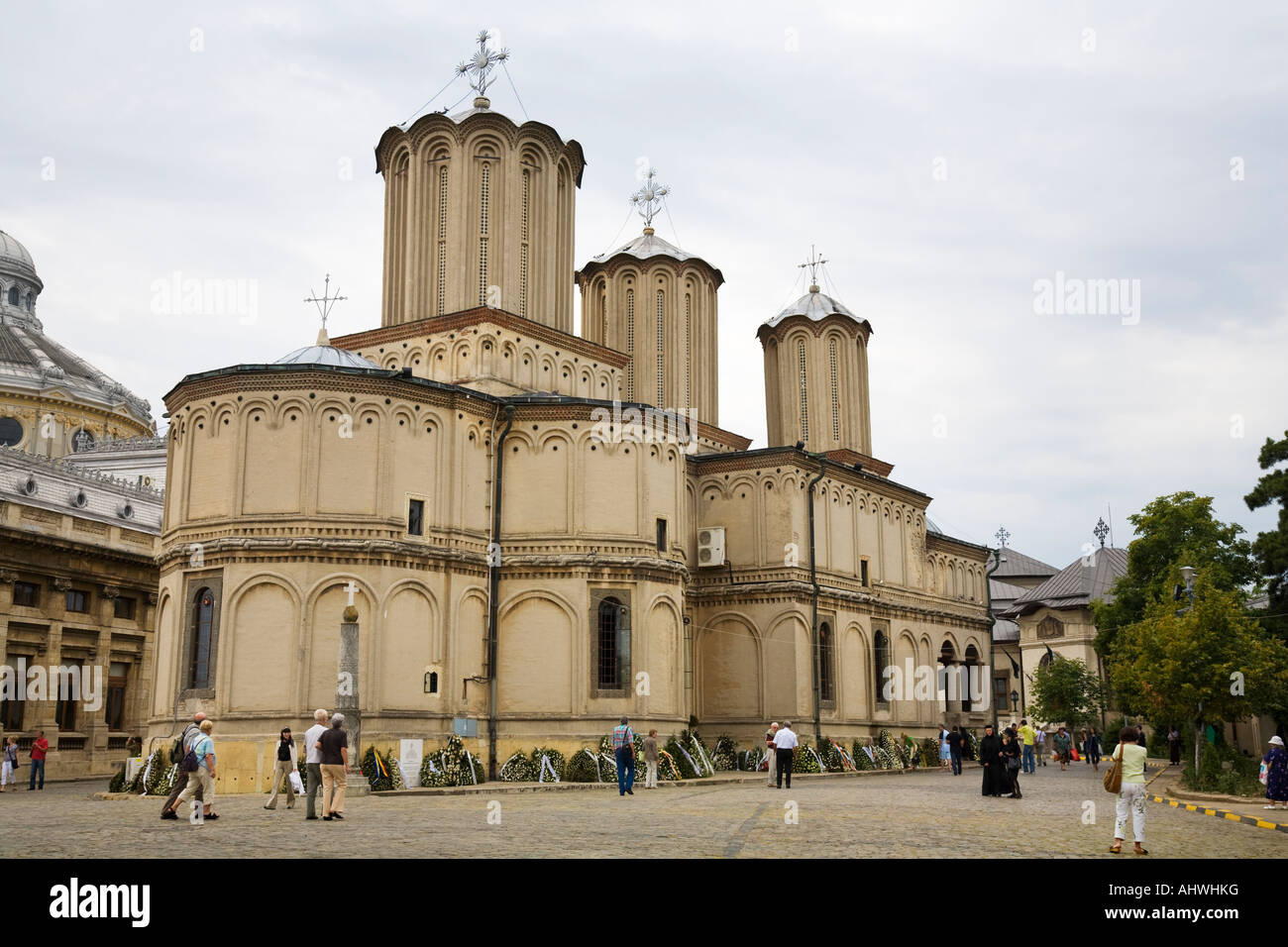 La Cathédrale Patriarcale de Roumanie à Bucarest / Roumanie Banque D'Images