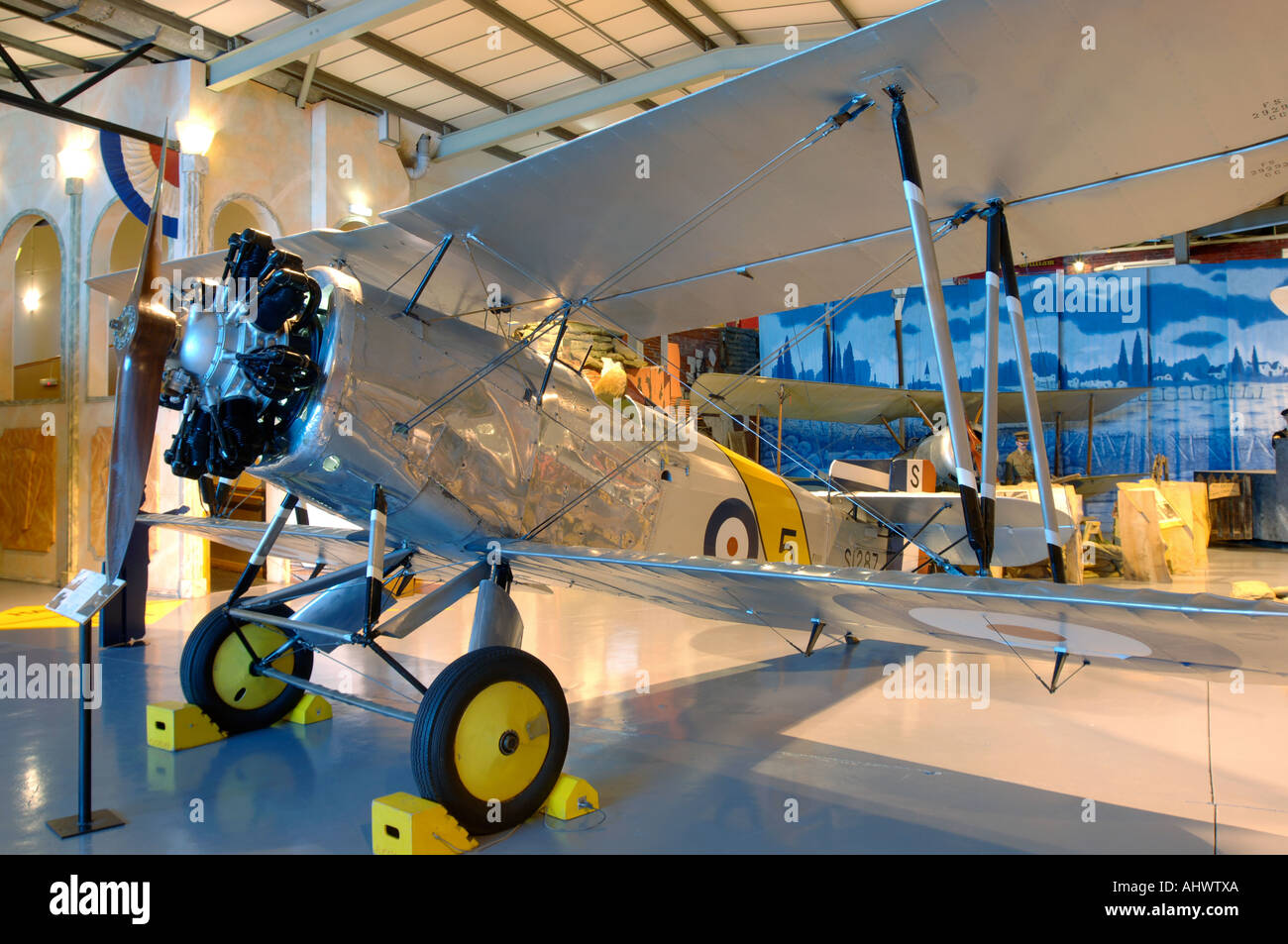 Fairey Flycatcher Fleet Air arm Museum Somerset Yeovilton. 1399-307 XAV Banque D'Images