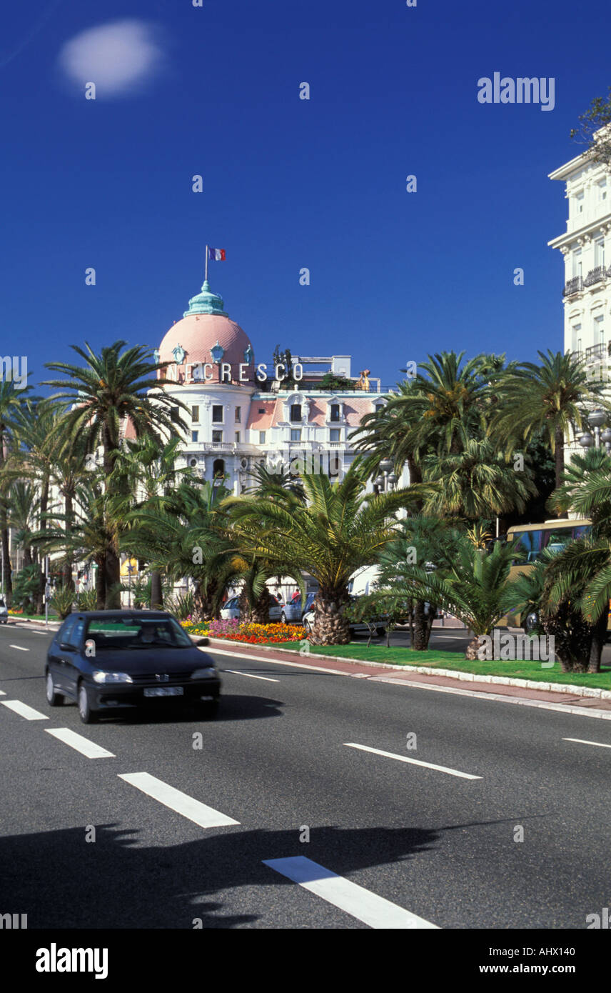 FRANCE Nice Promenade Anglais Banque D'Images