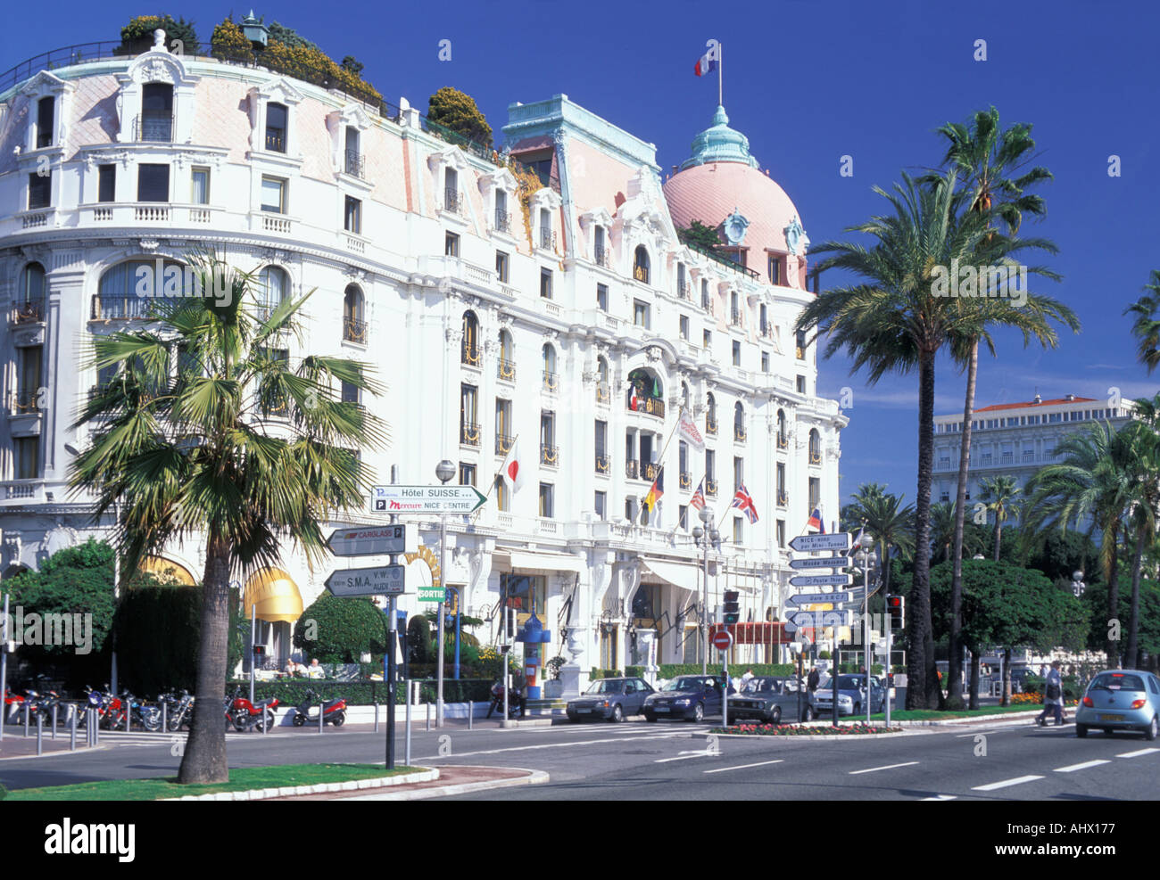 FRANCE Nice Promenade Anglais Banque D'Images