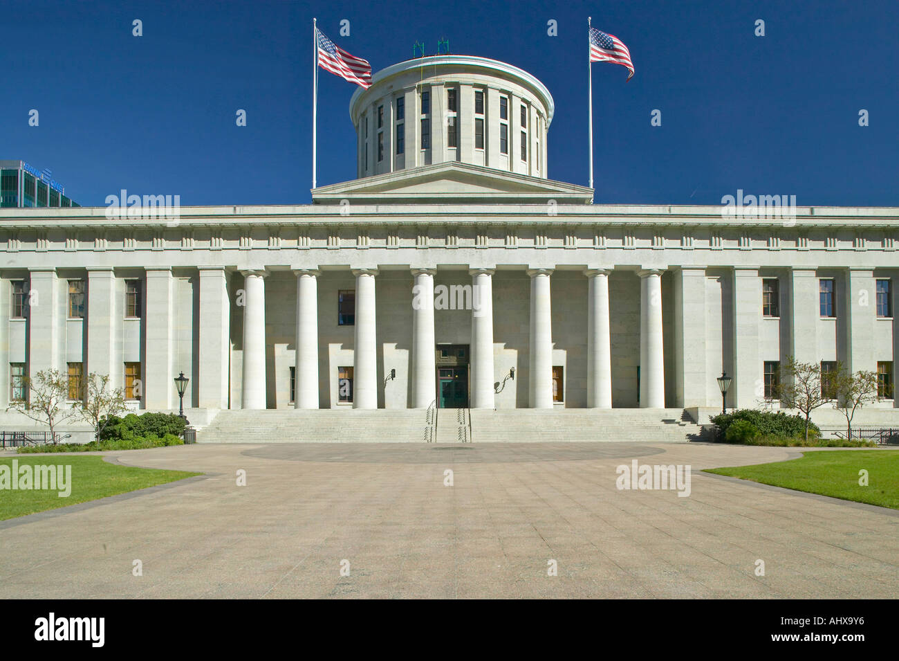 Capitole de l'Etat Ohio Columbus Banque D'Images