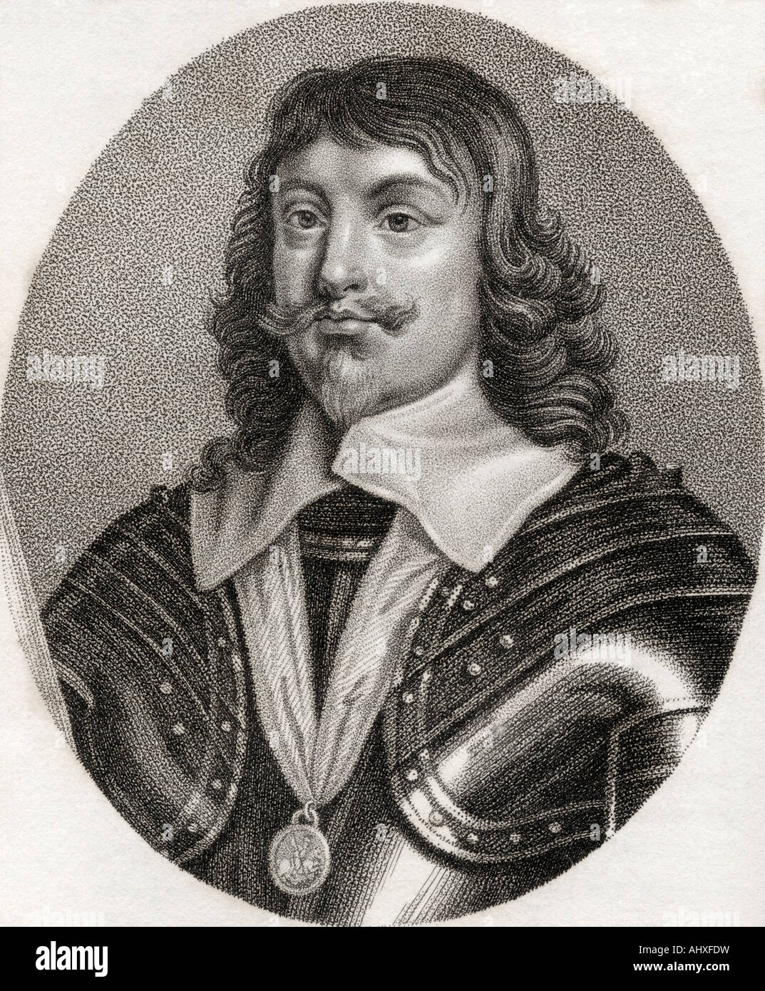 James Hamilton, 1er duc de Hamilton, 1606 - 1649. Noble écossais et général de la guerre civile. Banque D'Images