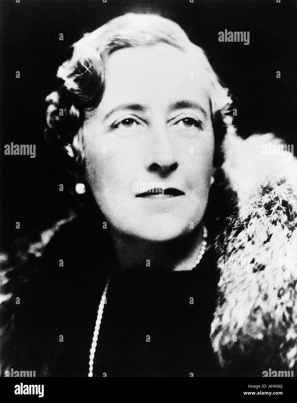 DAME Agatha Christie auteur anglais 1890 à 1976 Banque D'Images