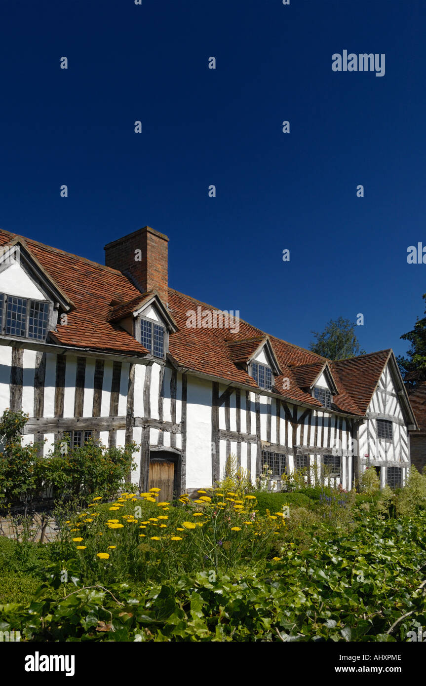 La maison de Mary Arden ferme près de Henley-in-Arden Palmers Stratford sur Avon Angleterre Banque D'Images