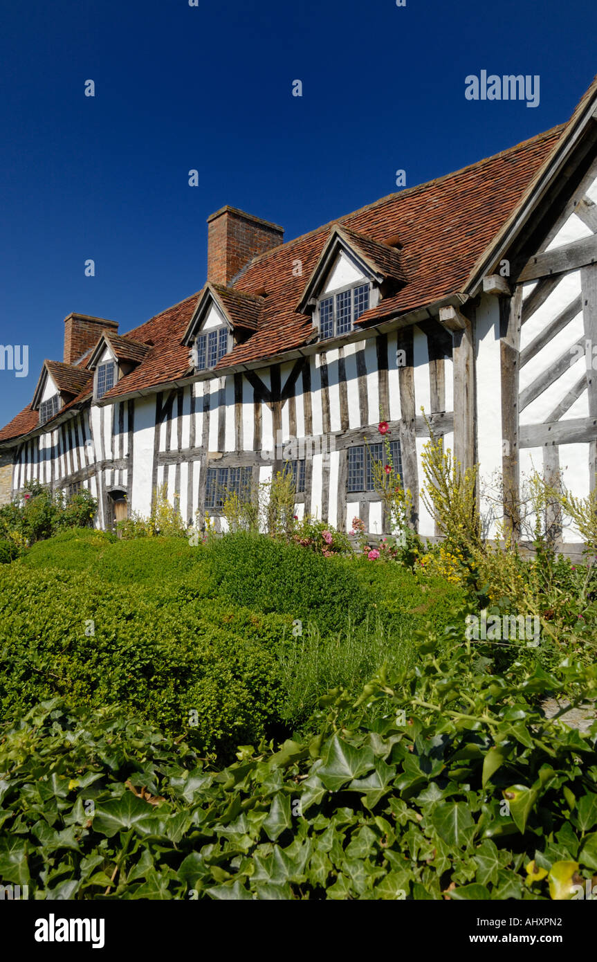 La maison de Mary Arden ferme près de Henley-in-Arden Palmers Stratford sur Avon Angleterre Banque D'Images