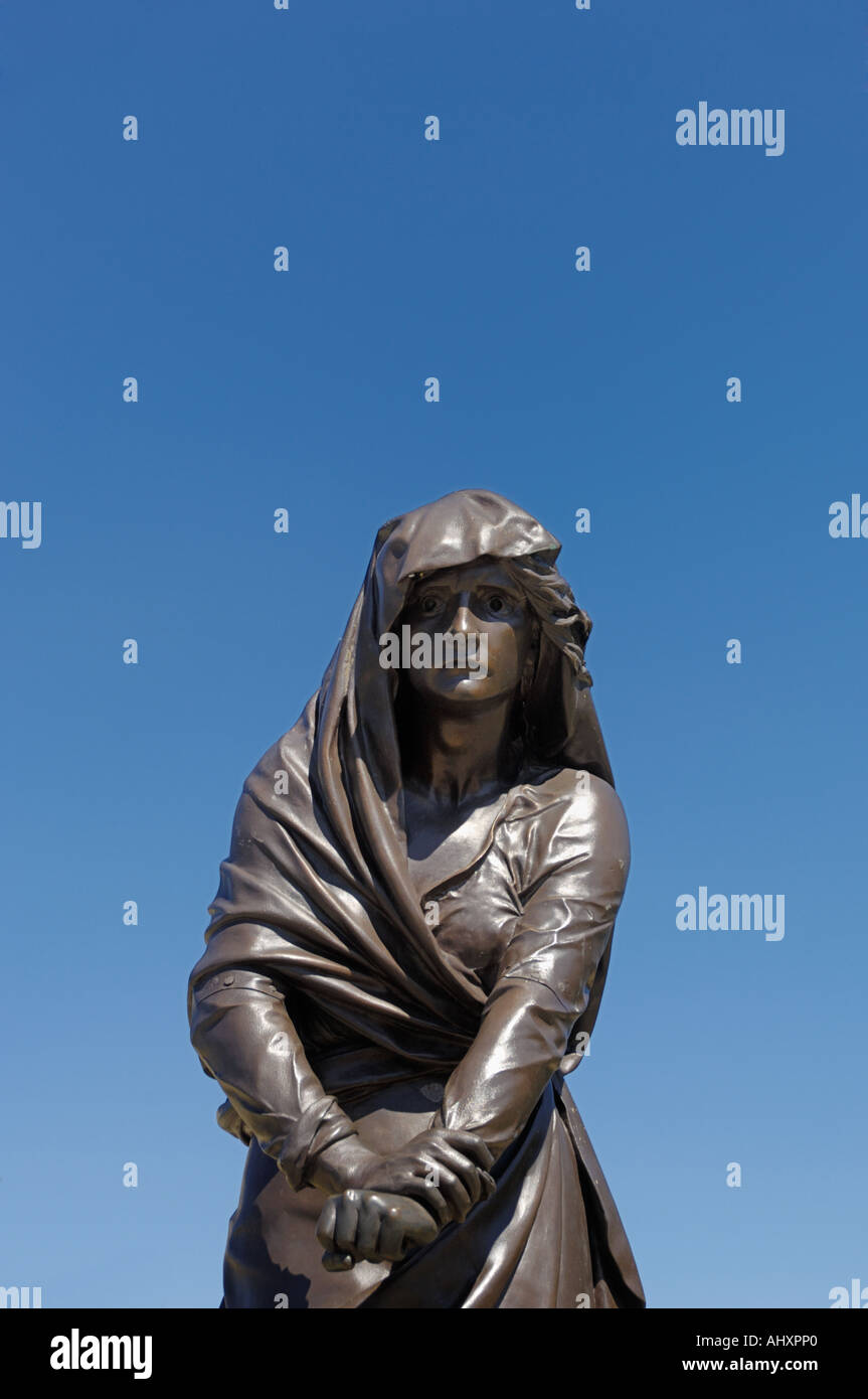 Personnage de Lady Macbeth Gower Memorial Stratford sur Avon Angleterre Banque D'Images