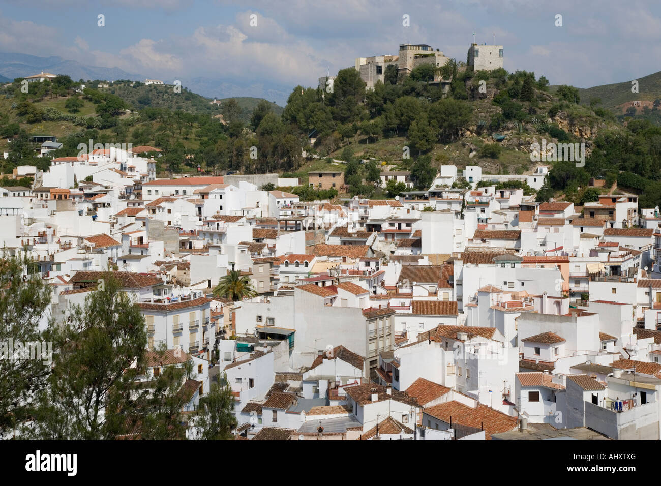 Monda navigation Costa del Sol Malaga Province Espagne Banque D'Images