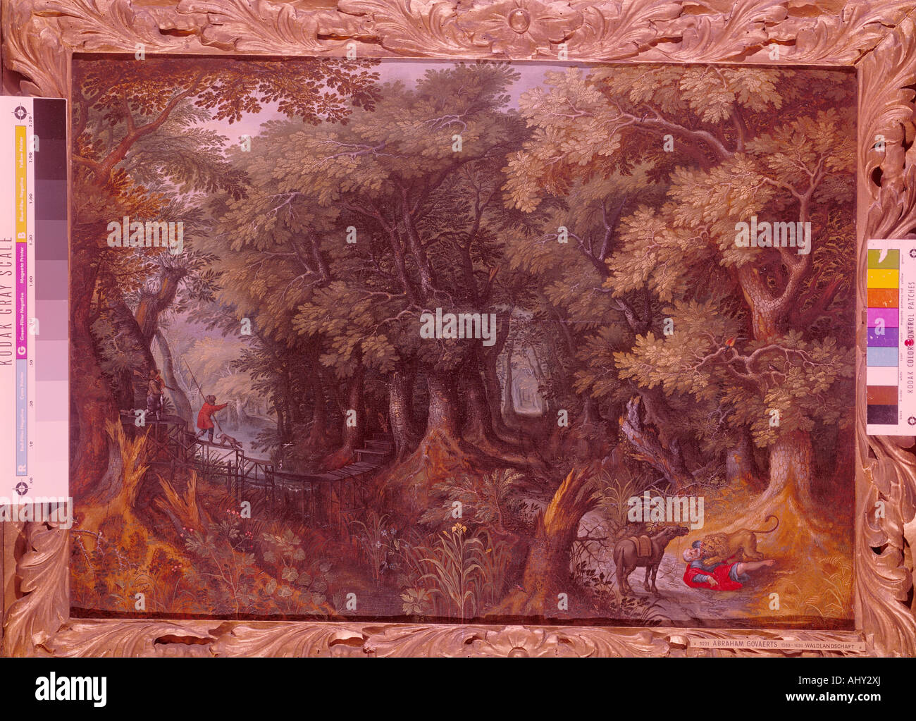 Beaux-arts, Govaerts, Abraham, (1589 - 1626), la peinture, la 'forêt paysage', galerie d'état, Stuttgart, n'a pas d'auteur de l'artiste pour être effacé Banque D'Images