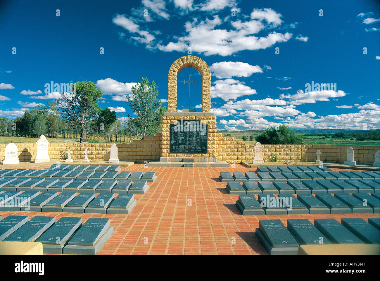 Monument aux soldats britanniques tués au cours de la guerre des Boers le nord d'Aliwal North Cape Afrique du Sud Banque D'Images