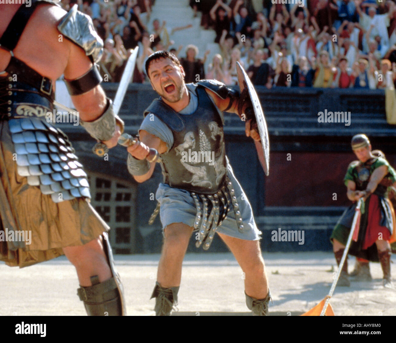 GLADIATOR 2000 Universal film avec Russell Crowe Banque D'Images