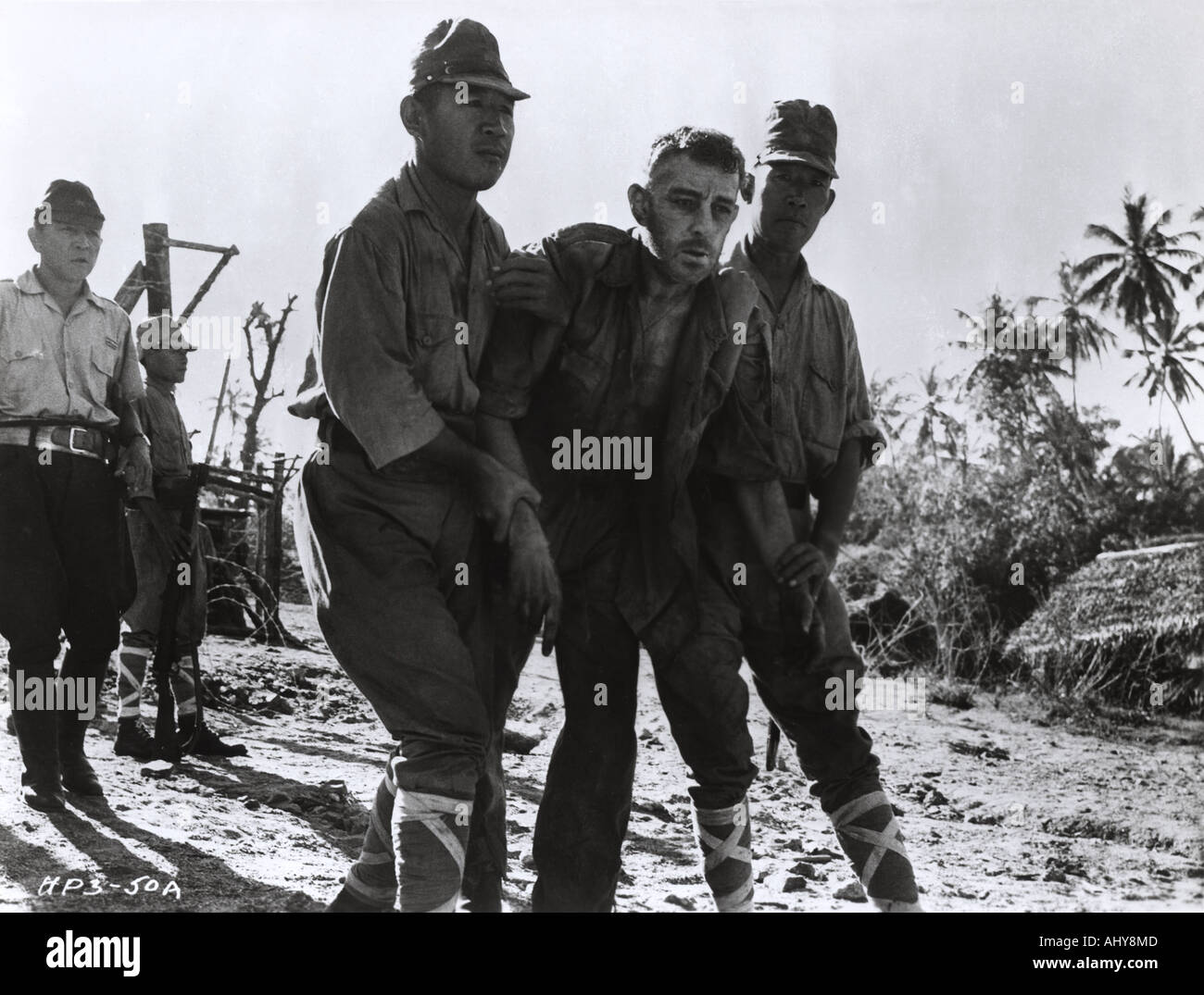 Pont sur la rivière Kwai 1957 Columbia film avec Alec Guinness Banque D'Images