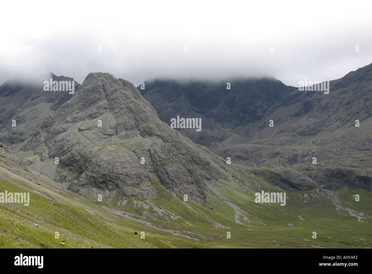 Coire 6308 Creiche Sgurr na et une Fheadain l'île de Skye Ecosse Cuillins Banque D'Images