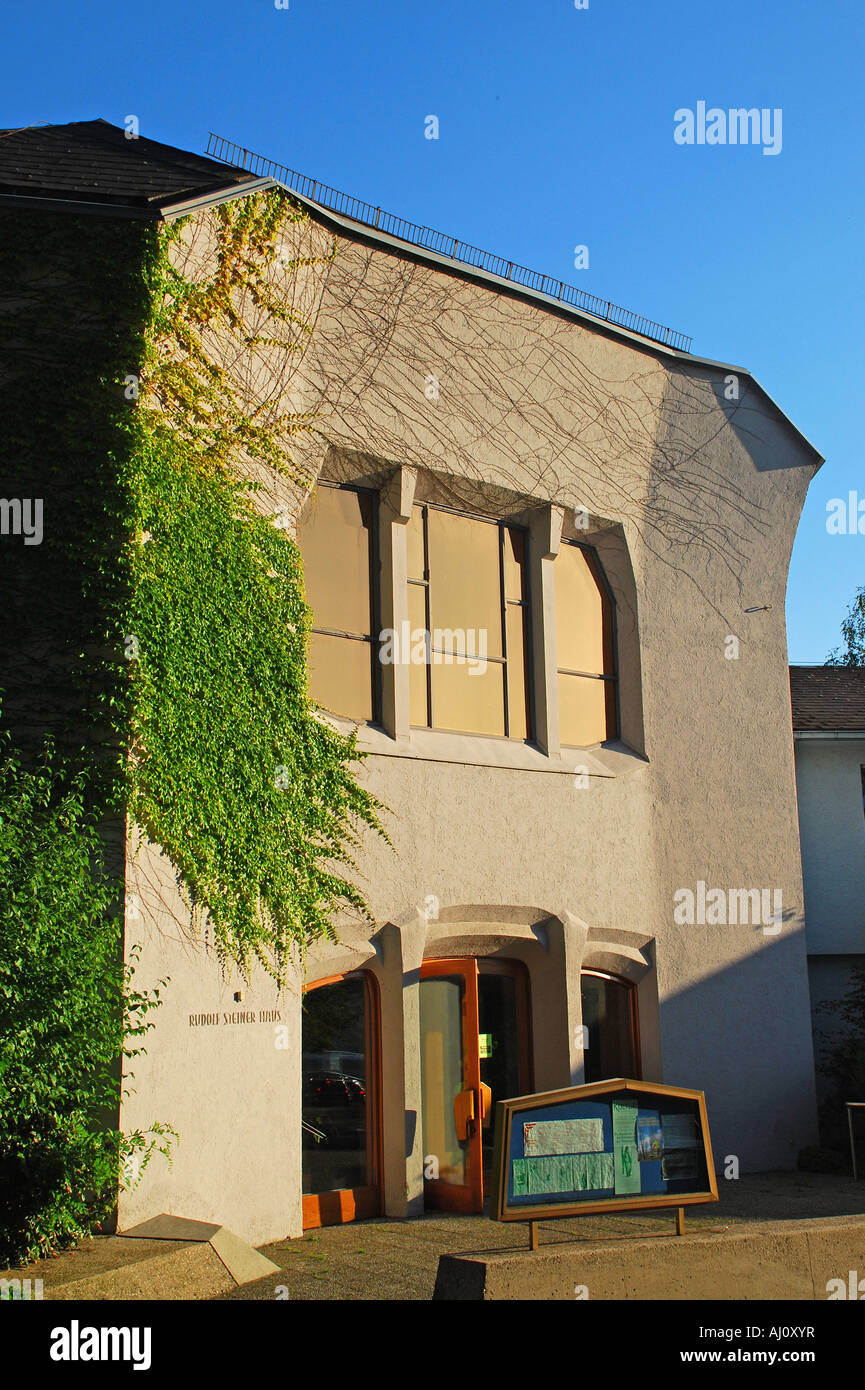 Architecture Anthroposophical : Rudolf Steiner House Baden Wuerttemberg Stuttgart Allemagne Banque D'Images