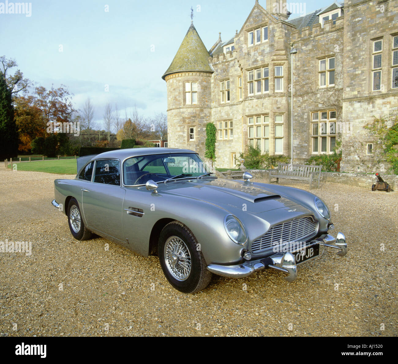 1965 Aston Martin DB5 James Bond Banque D'Images