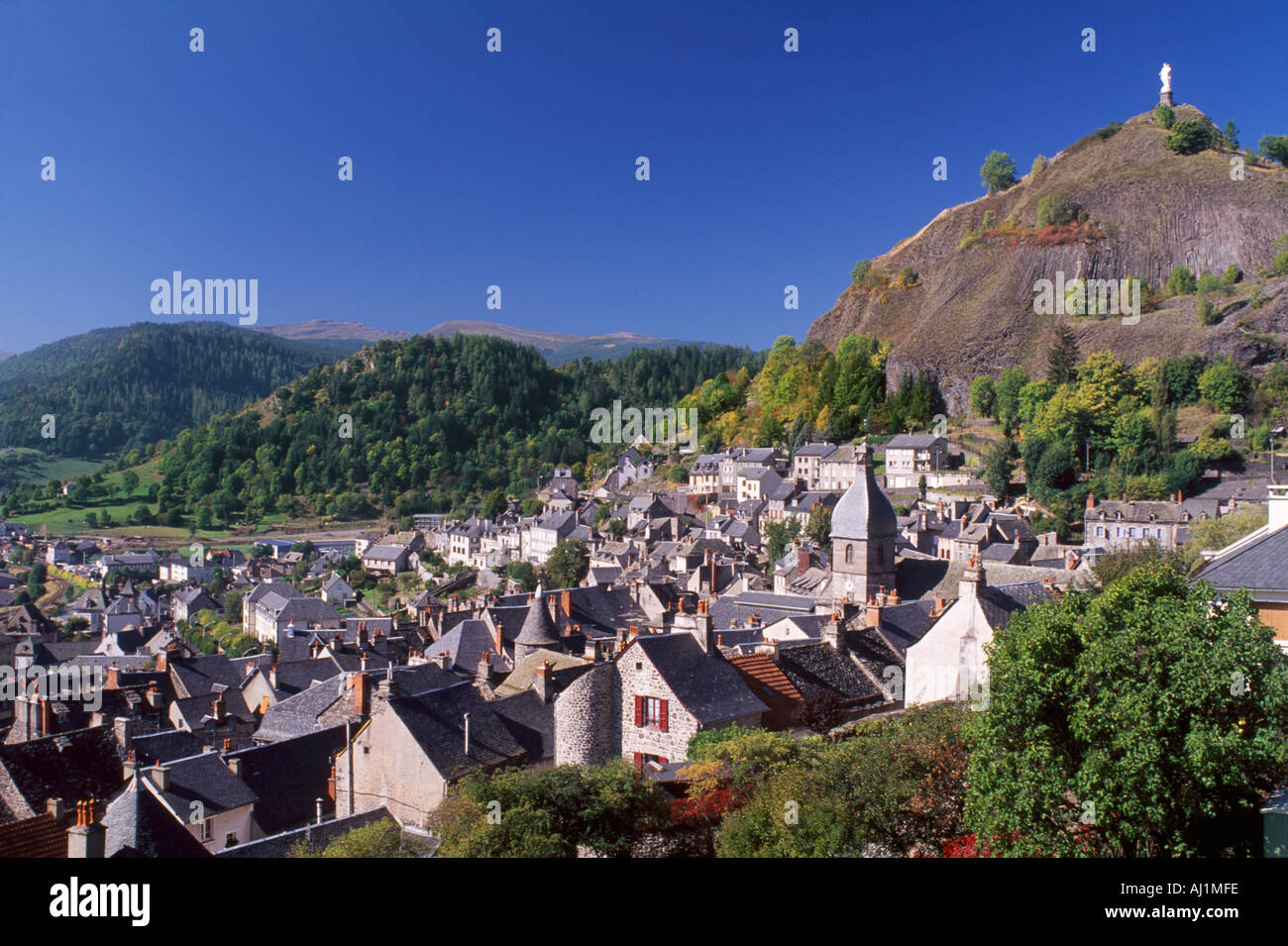 Ville de Murat Cantal Auvergne France Photo Stock Alamy