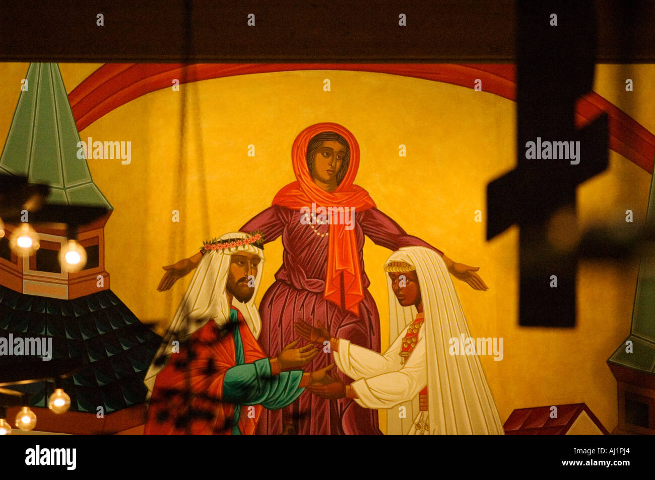 La Californie, San Francisco, Saint Grégoire Nyssen Episcopal Church Banque D'Images